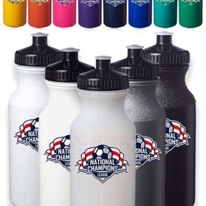 20 oz. Water Bottles with Push Cap