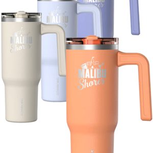 32 oz Hydrapeak® Tumbler With Handle and Straw Lid