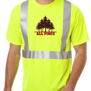 Blue Generation Adult Hi-Visibility Tees w/ Reflective Stripe
