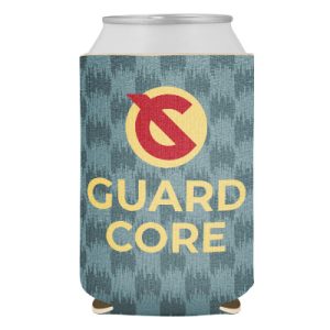 Custom Branded Checkered Neoprene Can Cooler-Full Color