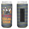 Custom Logo Boho Patterns Magnetic Neoprene Slim Can Cooler-Full Color