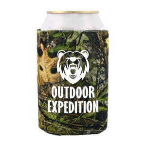 Custom Logo Mossy Oak® Licensed Obsession Camo Collapsible Can Cooler
