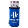 Custom Neoprene Slim Can Koozies with Personalized Logo
