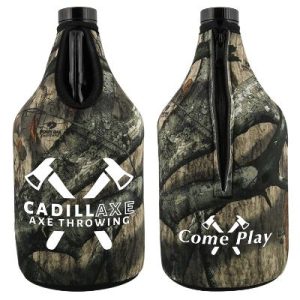 Custom Printed Mossy Oak Licensed Treestand Growler Cover