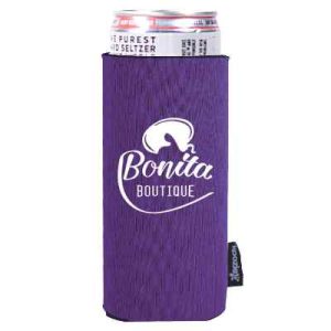 Custom Slim Can Koozies with Personalized Logo