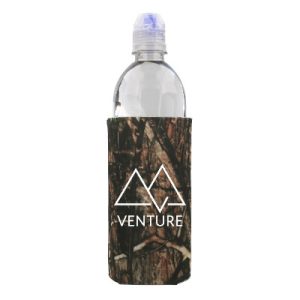 Custom Water Bottle Can Coolers in Camo