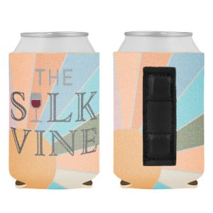 Customizable Boho Magnetic Neoprene Can Cooler-Full Color