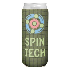 Customizable Boho Patterns Neoprene Slim Can Cooler-Full Color