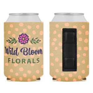 Customized Boho Patterns Magnetic Neoprene Can Cooler-Full Color