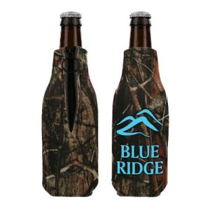 Customized Bottle Can Coolers with Zipper in Camo