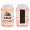 Customized Camo Magnetic Neoprene Can Cooler-Full Color