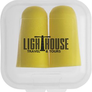 Earplugs In Square Case