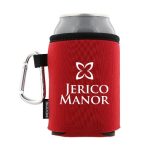 Personalized Can Koozies with Carabiner