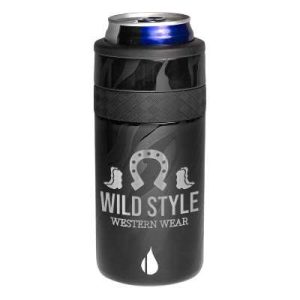 Printed 12 oz. Elemental® Slim Can Coolers C-Engraved