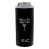 Printed 12 oz. Sic® Slim Can Cooler-Engraved