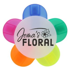 Promotional 5 Petal Highlighter