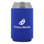 Promotional Foam Can Cooler and Bottle Opener with Custom Logo
