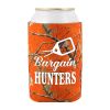 Promotional RealTree® Licensed Blaze Orange Camo Collapsible Can Cooler with Custom Imprint