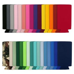 Slim Can Coolers Sample Pack of 33 Unique Colors