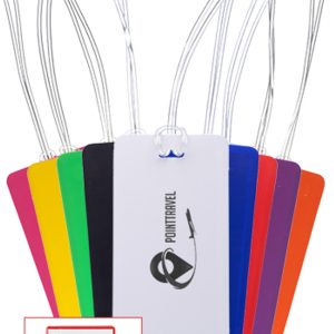 Bali Plastic Slip In Pocket Luggage Tags