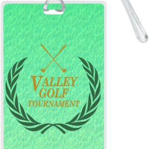 Large PVC Luggage Tag