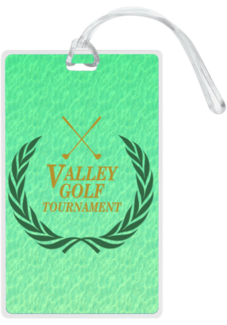 Large PVC Luggage Tag
