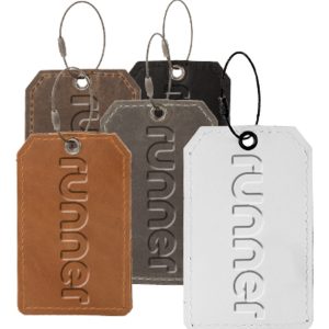Traverse Leather Hooper Luggage Tags