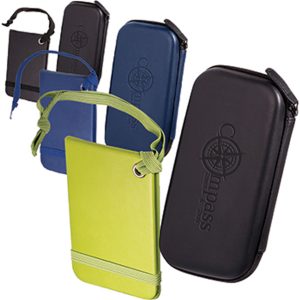 Tuscany™ Leather Luggage Tags Set in a Case