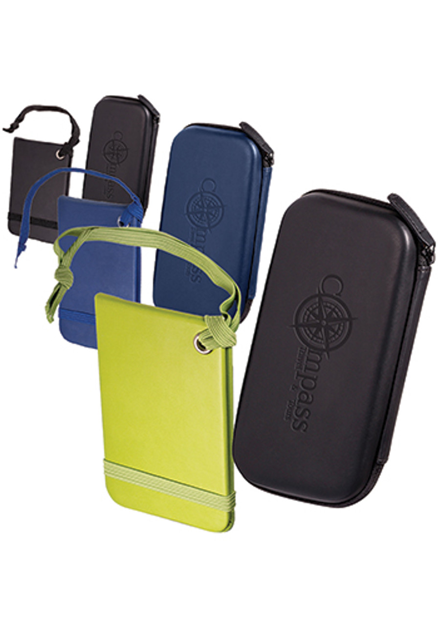 Tuscany™ Leather Luggage Tags Set in a Case