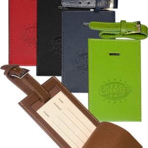 Whitney Marquis Two Cowhide Luggage Tag Sets